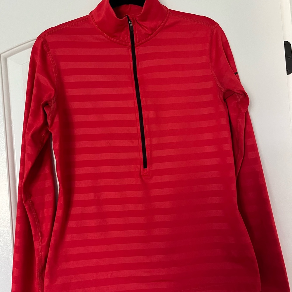 Nike Pro Dri-FIT Red Pullover